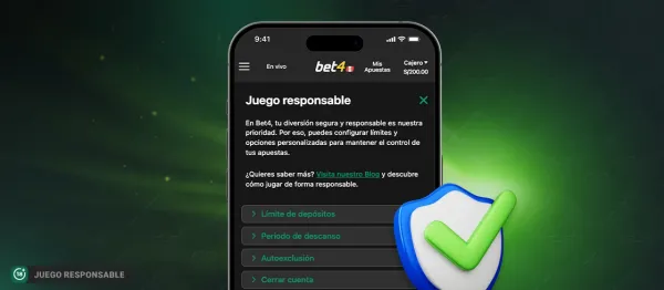 ¿Cómo activar las herramientas de juego responsable?